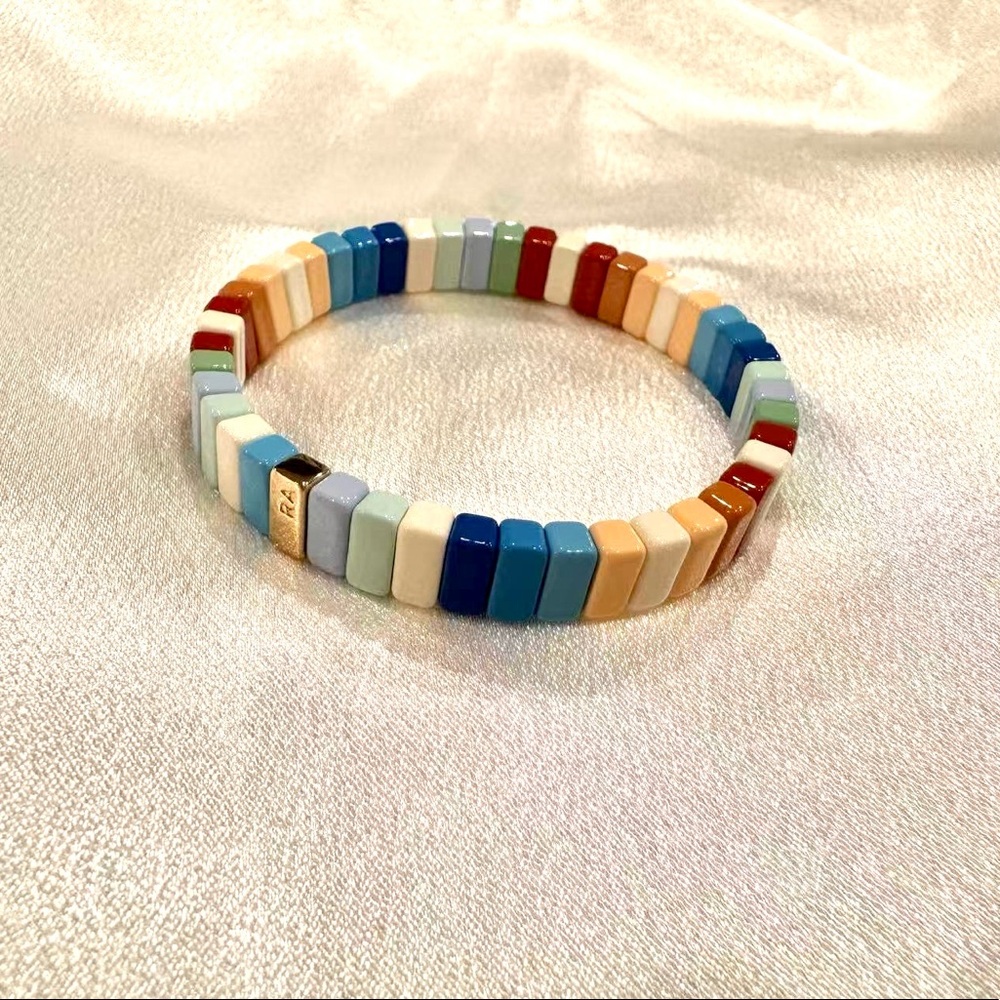 Roxanne Assoulin - Rainbow Brite Bit X Bit Colorful Stretch Bracelet